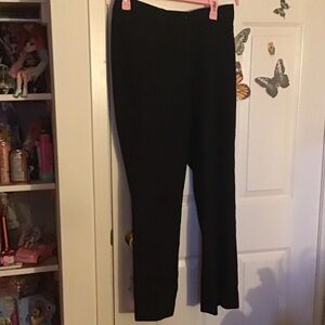 Haggar Women's Black Flare Pants